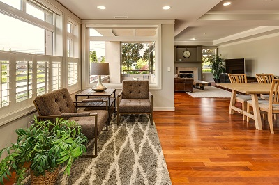 Mieszkanie 2-pokojowe, salon z aneksem